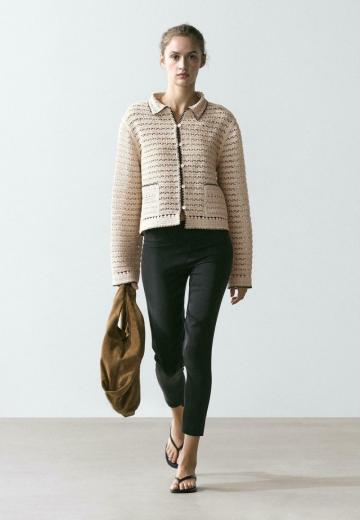 Вязаная кофта