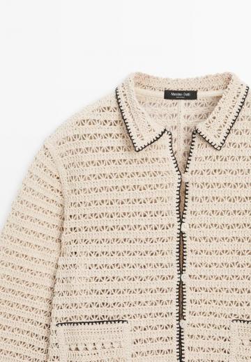 Вязаная кофта