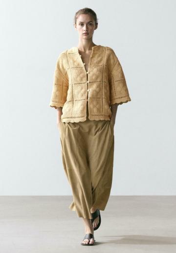 Вязаная кофта