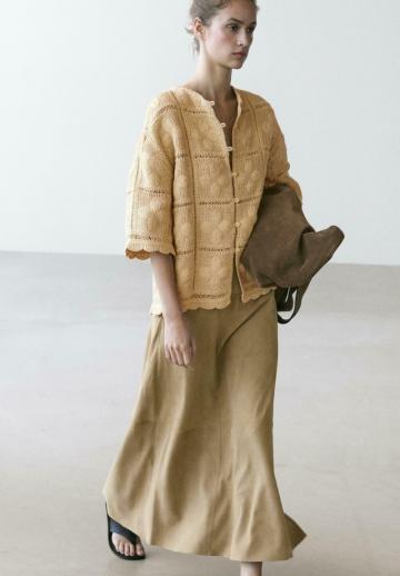 Вязаная кофта