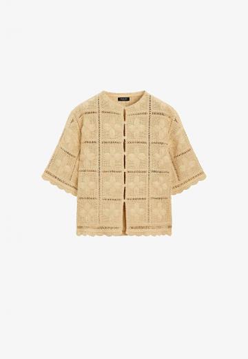 Вязаная кофта