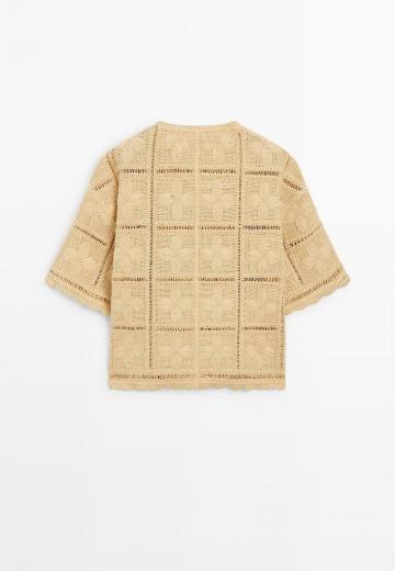 Вязаная кофта