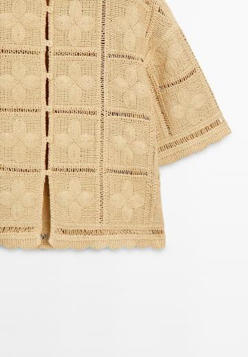 Вязаная кофта