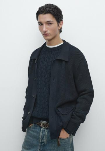 Вязаная кофта