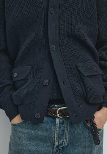 Вязаная кофта