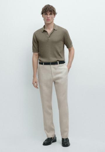 Льняные брюки