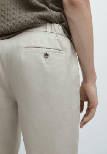 Льняные брюки