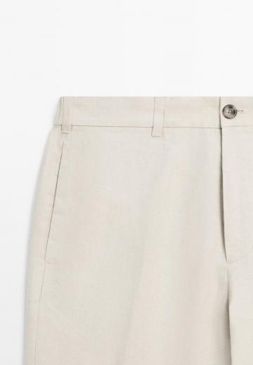 Льняные брюки