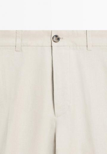 Льняные брюки