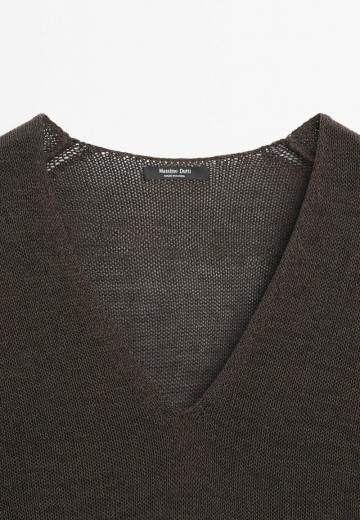 Вязаное платье