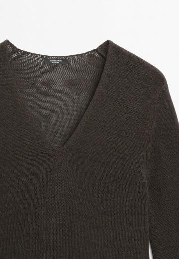 Вязаное платье