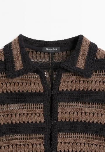 Вязаная кофта