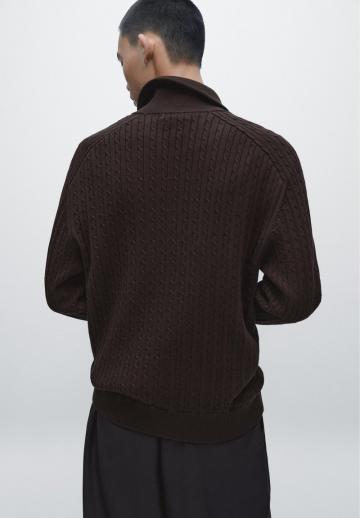 Вязаная кофта