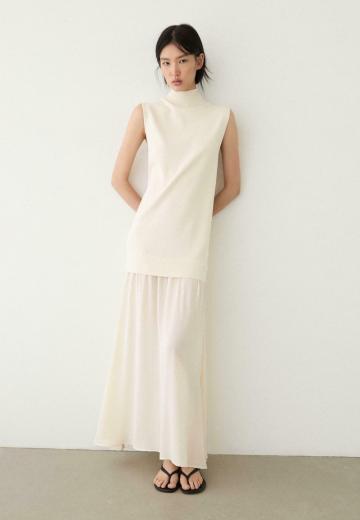 Вязаное платье