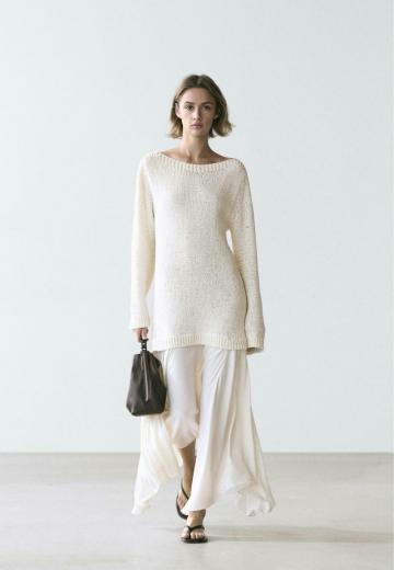 Вязаное платье