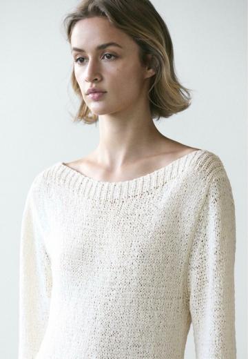 Вязаное платье