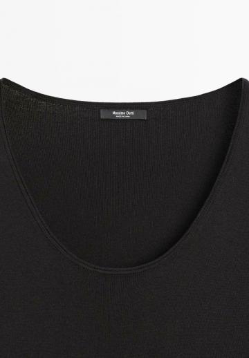 Вязаное платье