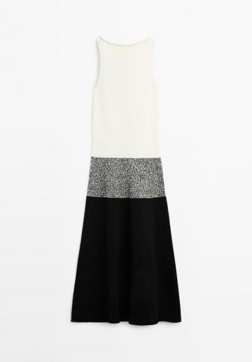 Вязаное платье