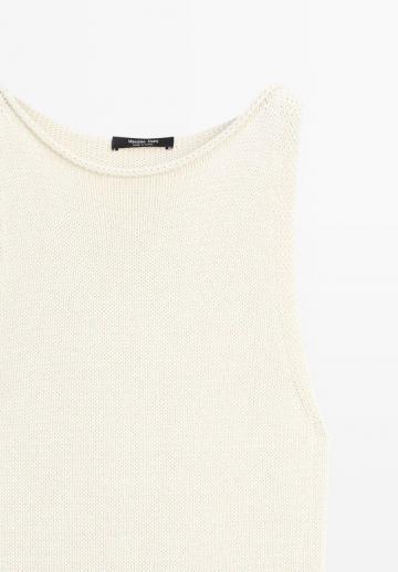 Вязаное платье