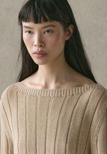 Длинный пуловер