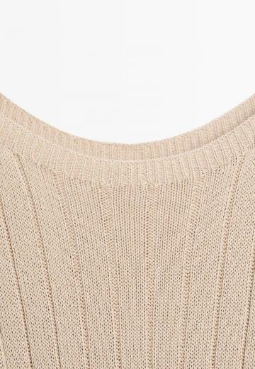 Длинный пуловер