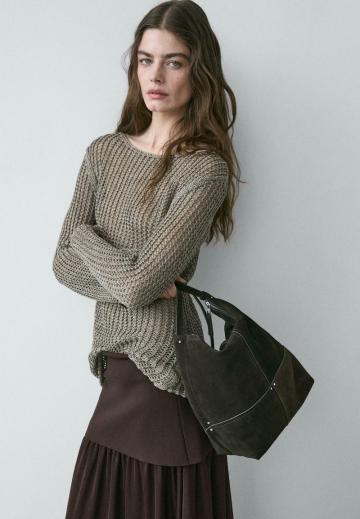 Длинный пуловер