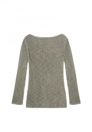 Длинный пуловер