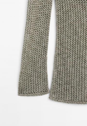 Длинный пуловер