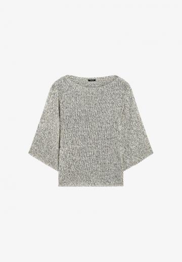 Пуловер с рукавом три четверти