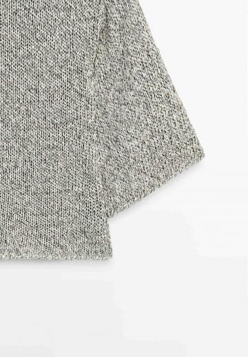 Пуловер с рукавом три четверти