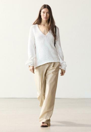 Длинный пуловер