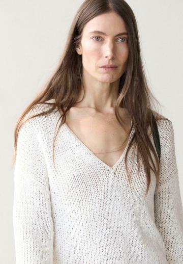 Длинный пуловер