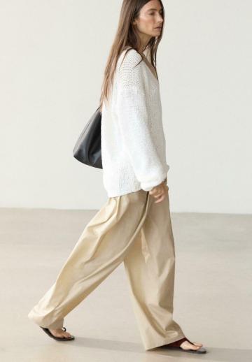 Длинный пуловер