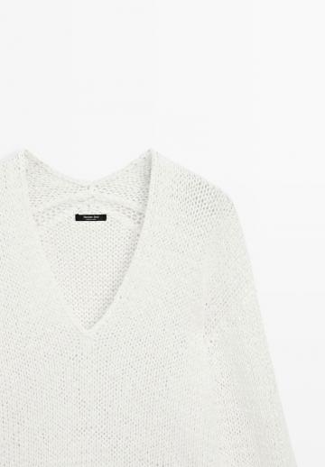 Длинный пуловер