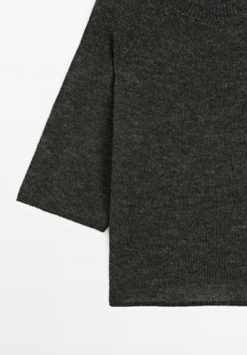 Пуловер с рукавом три четверти