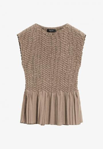 Блузка без рукавов