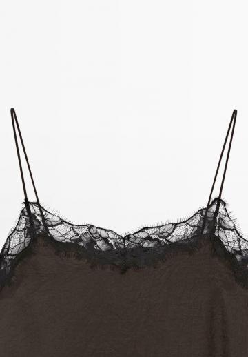 Топ на бретельках