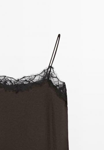 Топ на бретельках