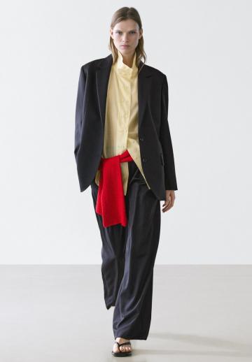 Длинный блейзер