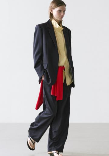 Длинный блейзер