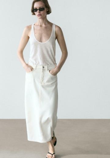 Джинсовая юбка