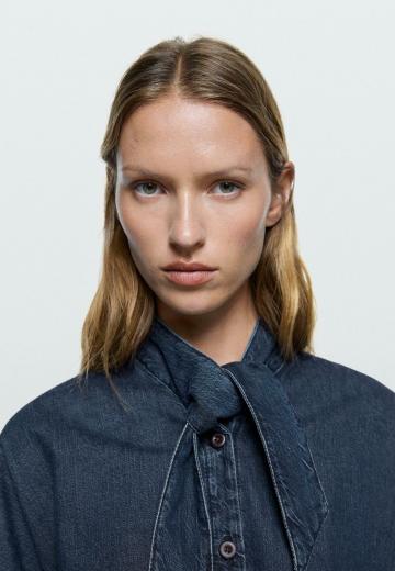 Джинсовая блузка