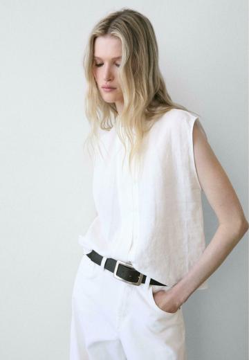 Блузка без рукавов