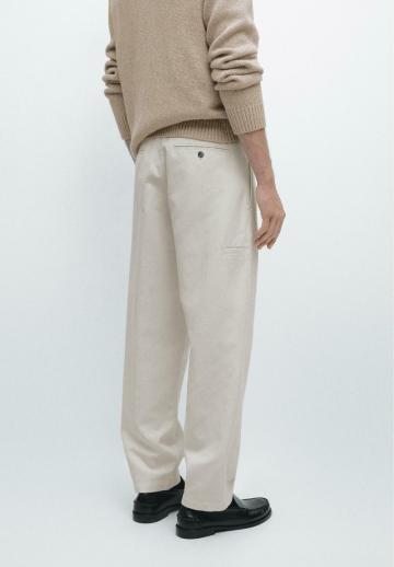 Льняные брюки