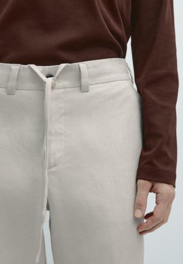 Льняные брюки