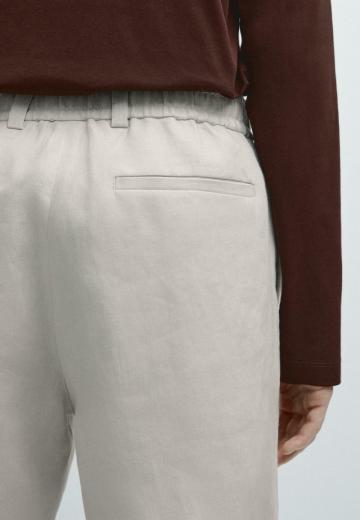 Льняные брюки