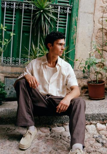 Рубашка с коротким рукавом