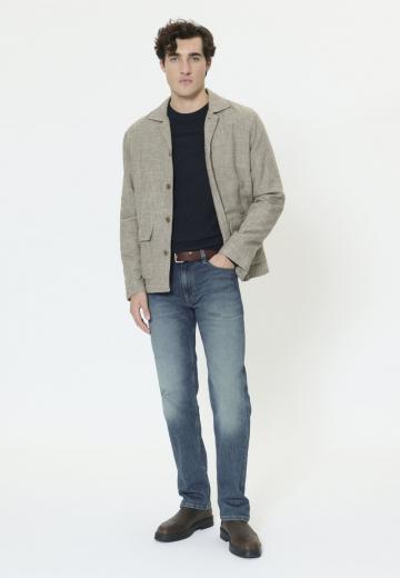 Прямые джинсы