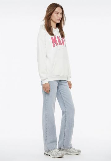 Пуловер с капюшоном