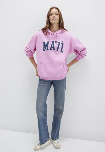 Пуловер с капюшоном